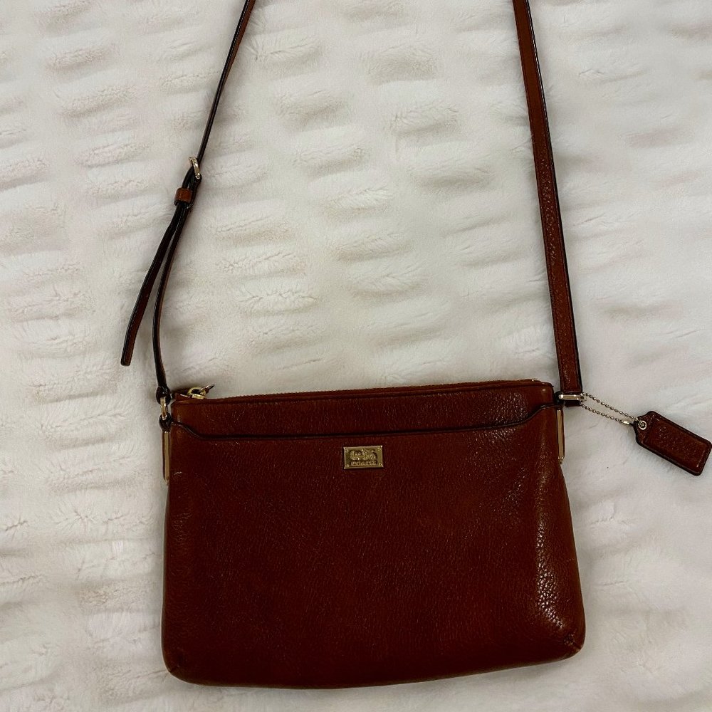 Coach Cross Body- Brown